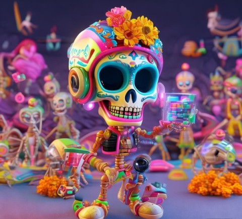 科技动态图搞笑，Day of the Dead