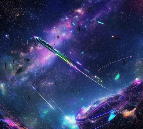 未来星空科技动态壁纸