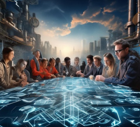 科技创新与产业整合，创新引擎与空中网络，一场协作盛宴