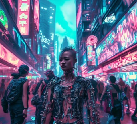 朋克科技，未来与现实的碰撞