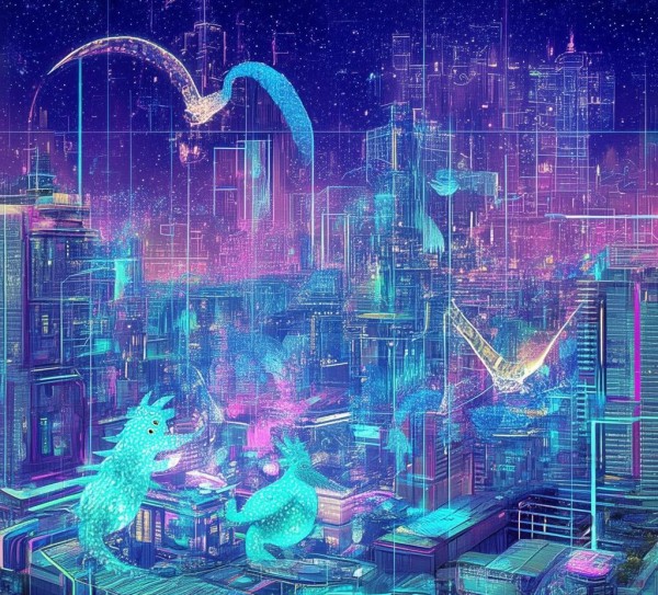 科技与未来,龙猫科技动态的壁纸 科技与未来,龙猫科技动态的壁纸