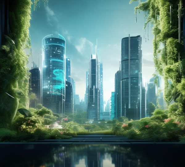 超级科技动态壁纸,未来科技与自然的和谐共生 超级科技动态壁纸,未来科技与自然的和谐共生